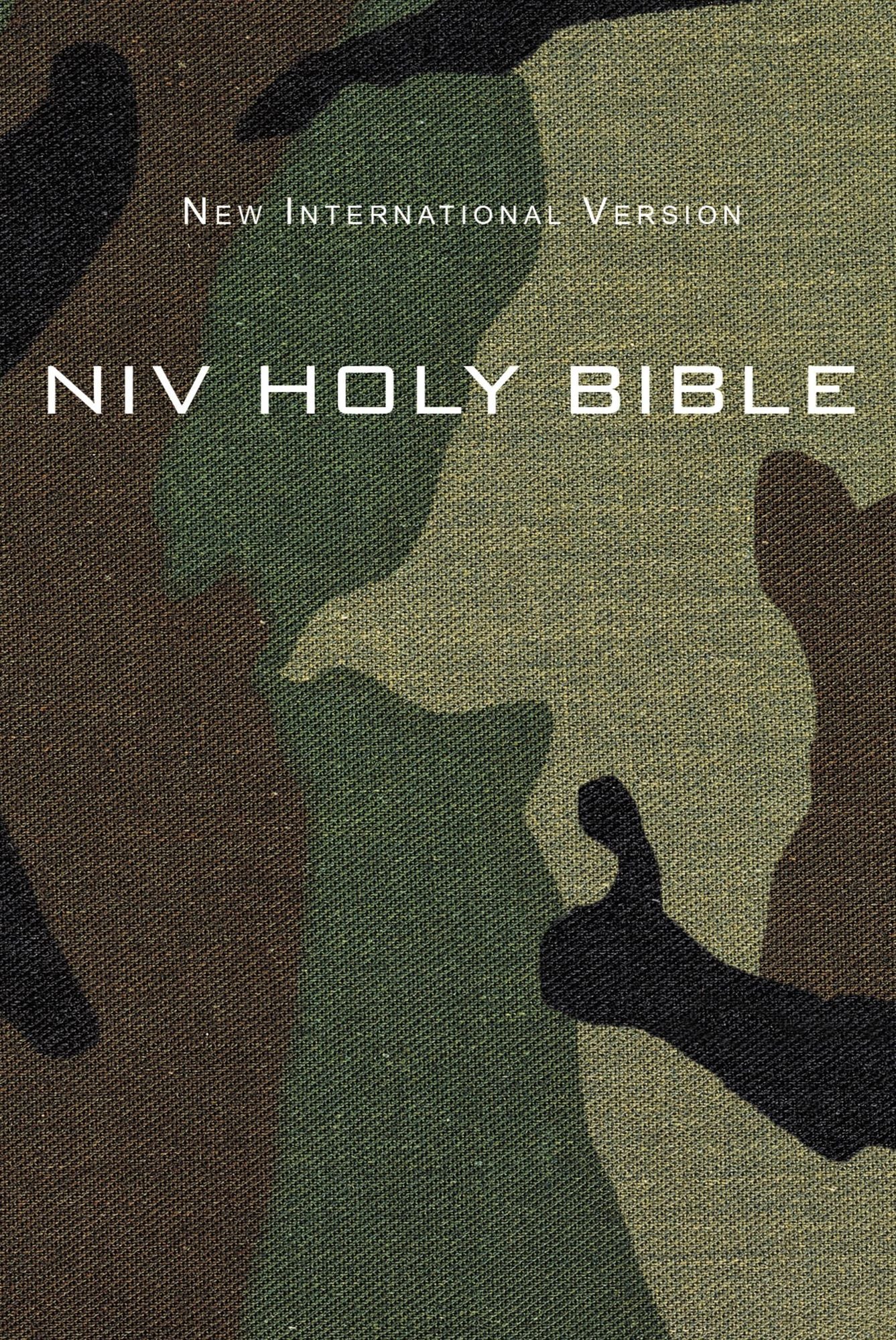 NIV Compact Bible - Green Camo 2011 Edition
