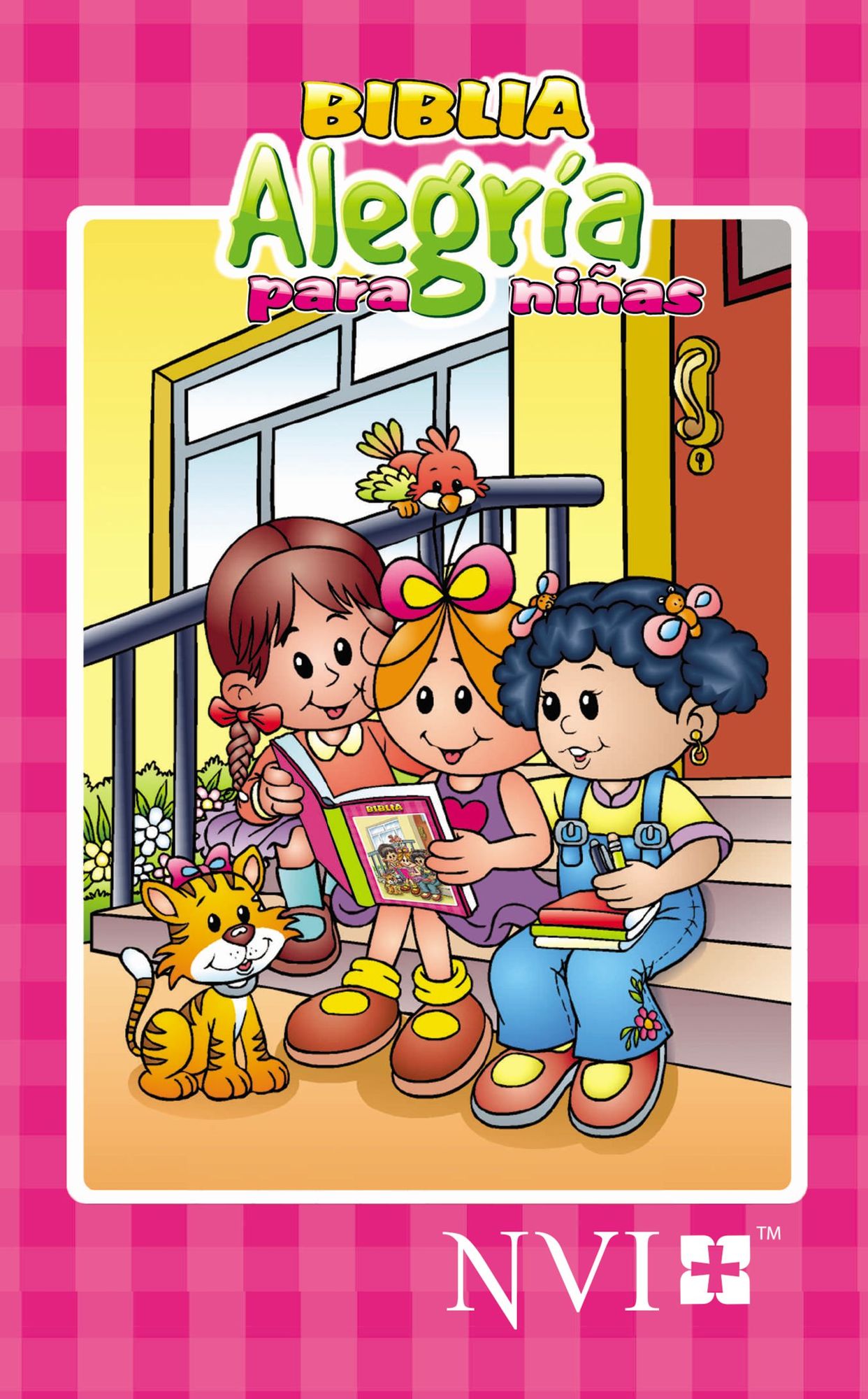 NVI Spanish Children's Joy Bible for Girls - Hardback