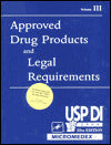USP DI 2000: Approved Drug Products and Legal Requirements