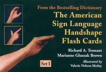 The American Sign Language Handshape Flash Cards