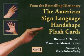 The American Sign Language Handshape Flash Cards