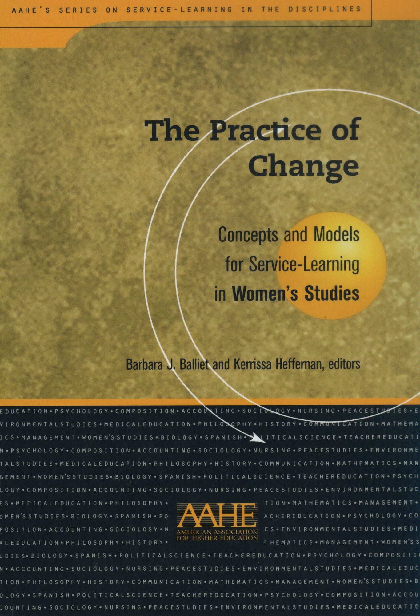 Practice Of Change: Concepts and Models for Service Learning in Women's Studies