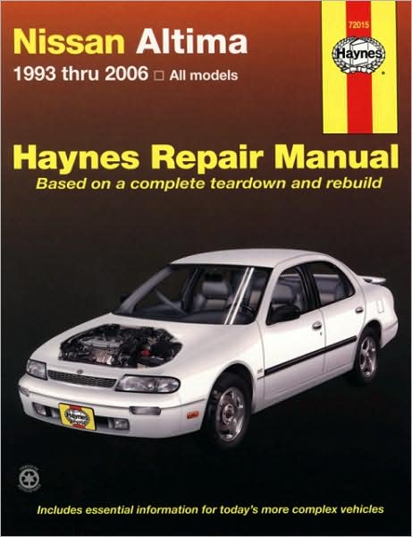 Nissan Altima 1993 thru 2006