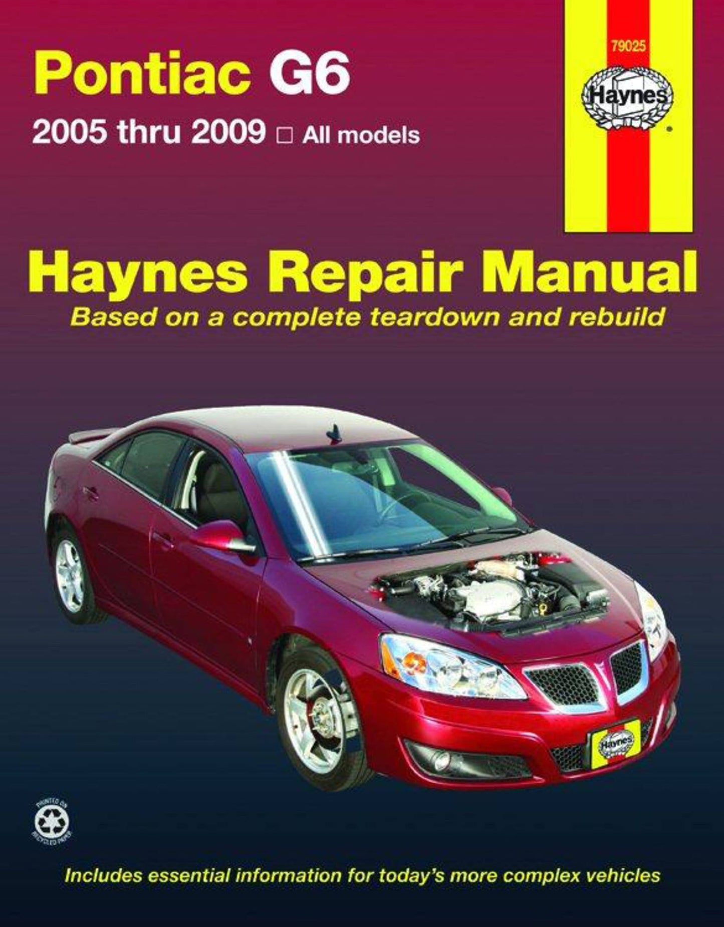 Pontiac G6 2005 thru 2009