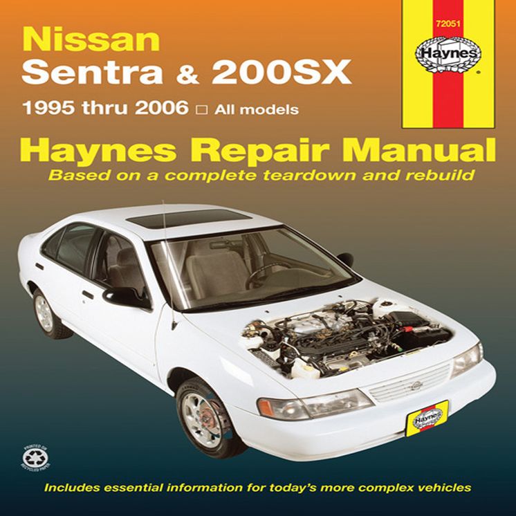 Nissan Sentra & 200SX: 1995 thru 2006