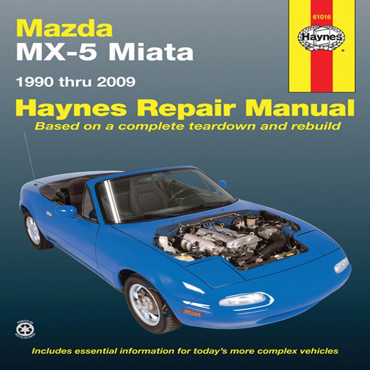Mazda MX-5 Miata 1990 Thru 2009