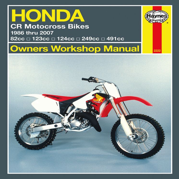 Honda Motocross Bikes: 1986 thru 2007