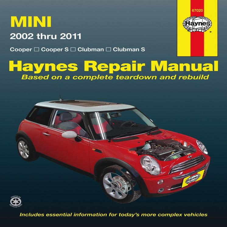 Mini Cooper, Cooper S, Clubman & Clubman S: 2002 Through 2011