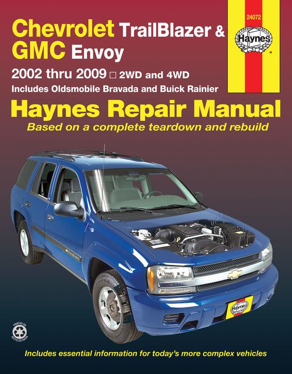 Chevrolet TrailBlazer & GMC Envoy: 2002 thru 2009 - 2WD and 4WD