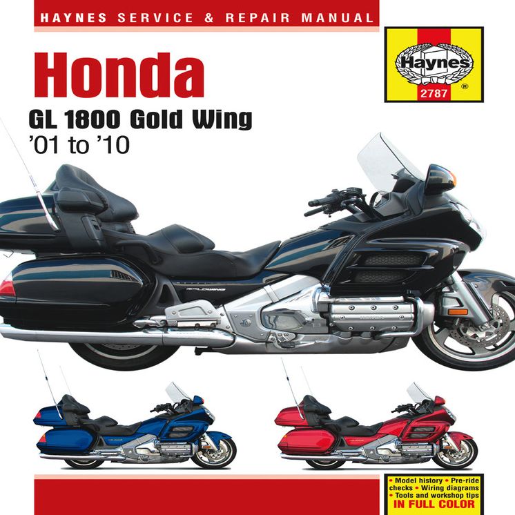 Honda GL 1800 Gold Wing '01 to '10