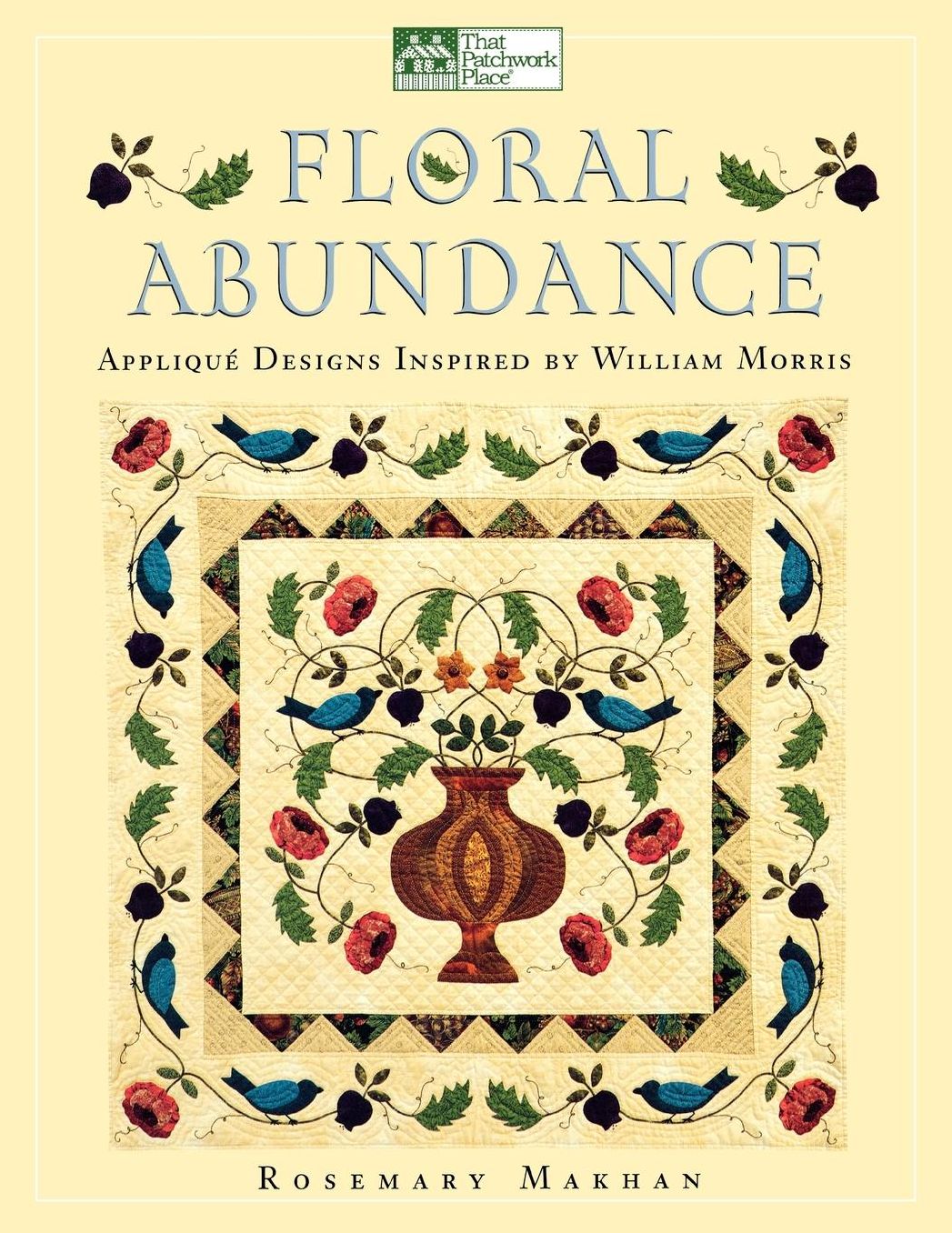Floral Abundance: Applique Designs Inspired by William Morris