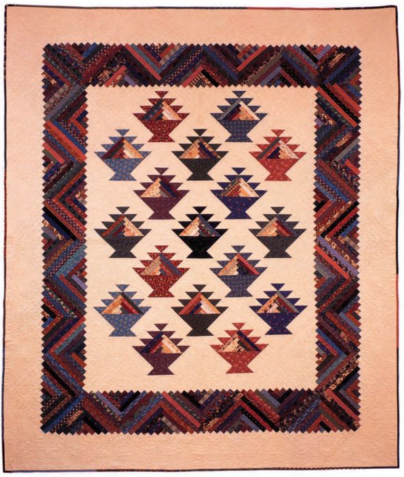 Log Cabin Fever: Innovative Designs for Traditional Quilts
