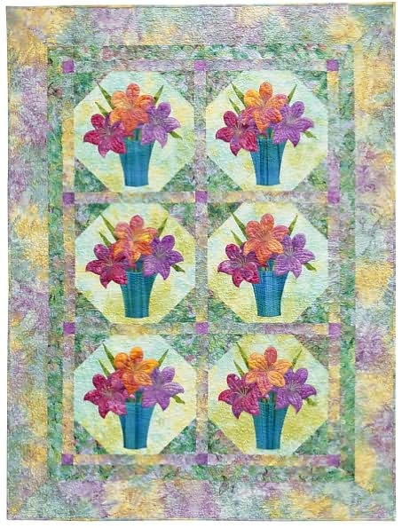 Flower Show Quilts: Stunning Applique on a Patchwork Canvas