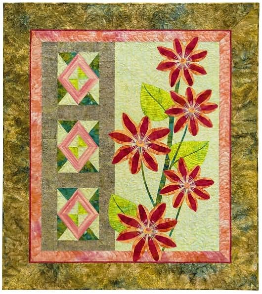 Flower Show Quilts: Stunning Applique on a Patchwork Canvas
