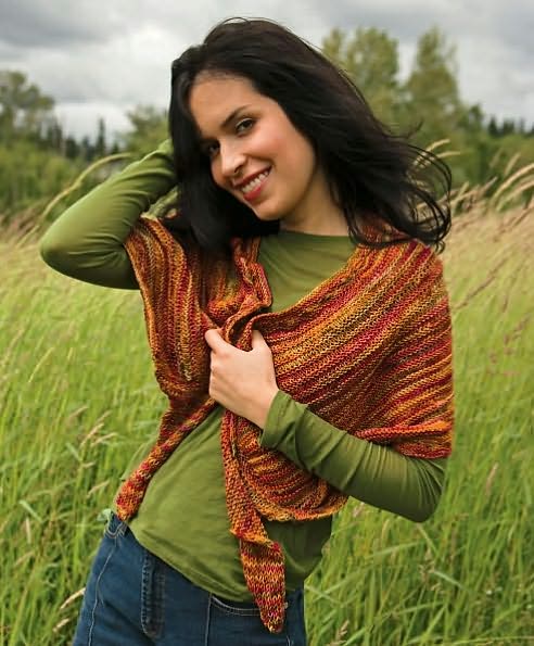 Nature's Wrapture: Contemporary Knitted Shawls