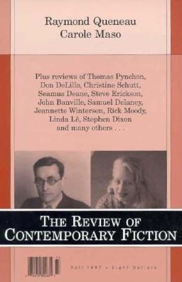 Raymond Queneau/Carole Maso, Vol. 17, No. 3