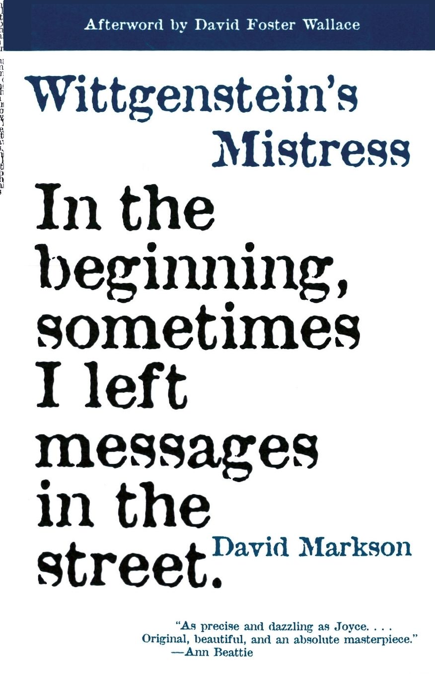 Wittgenstein's Mistress