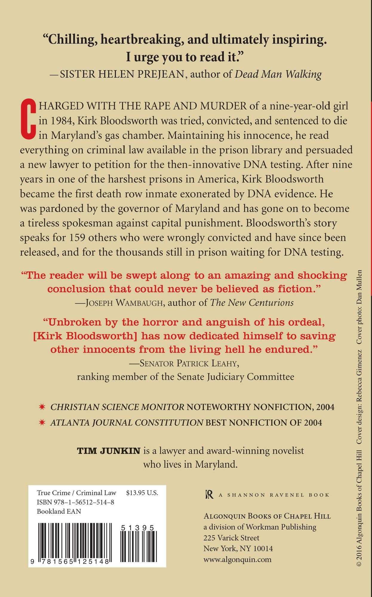 Bloodsworth: The True Story of One Man's Triumph over Injustice
