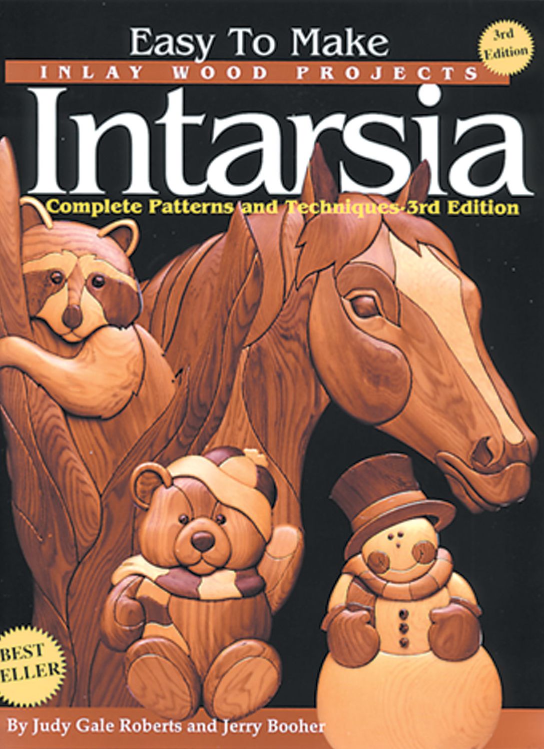 Easy To Make Inlay Wood Projects: Intarsia: Complete Patterns and Techniques