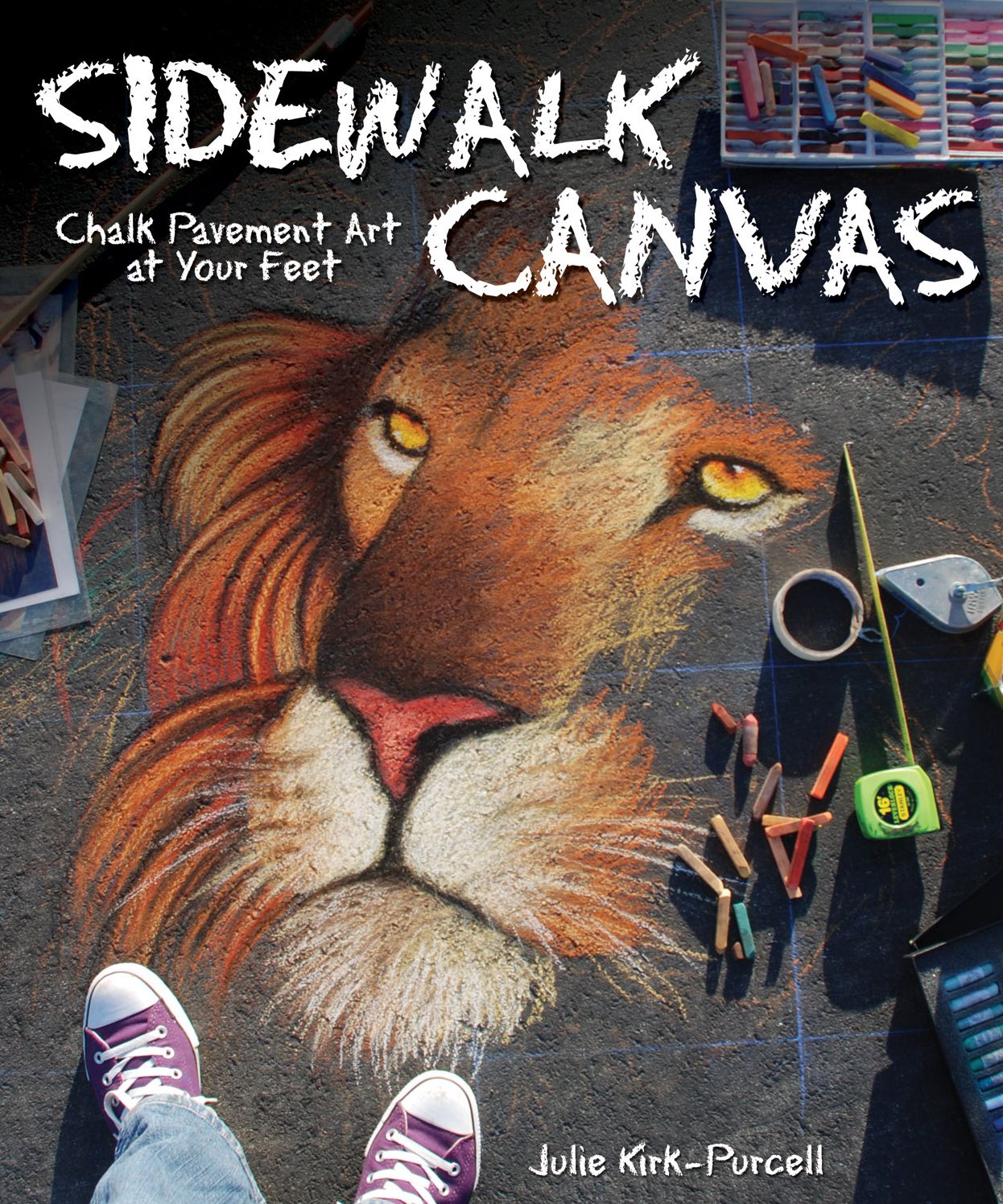 Sidewalk Canvas: Chalk Pavement Art at Your Feet