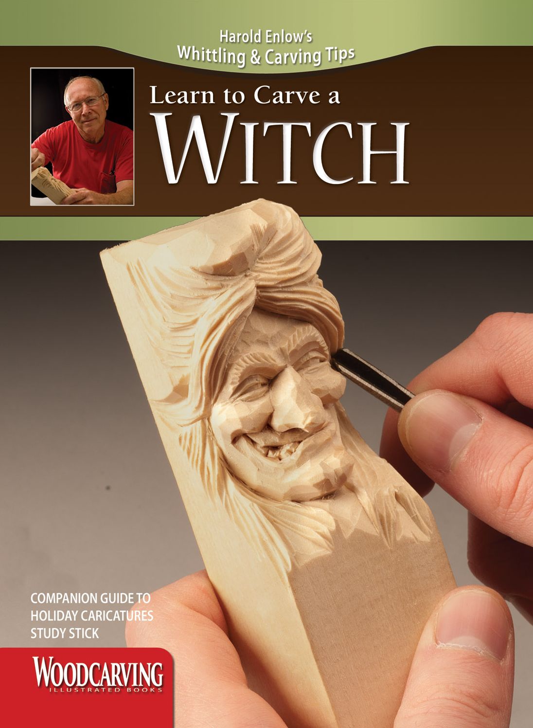 Holiday Caricatures Study Stick Kit (Learn to Carve Faces with Harold Enlow)