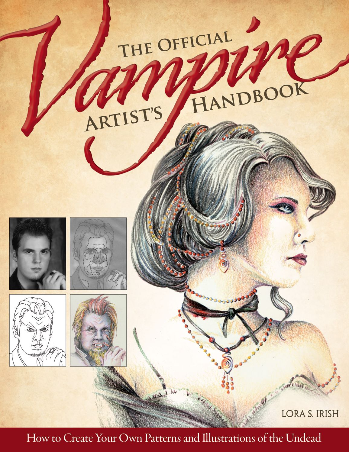 The Official Vampire Artist's Handbook: How to Create Your Own Patterns and Illustrations of the Undead
