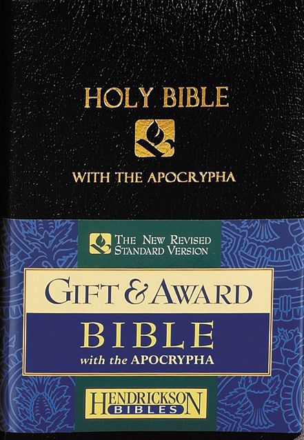 NRSV Gift and Award Bible with the Apocrypha: New Revised Standard Version, Black Imitation Leather