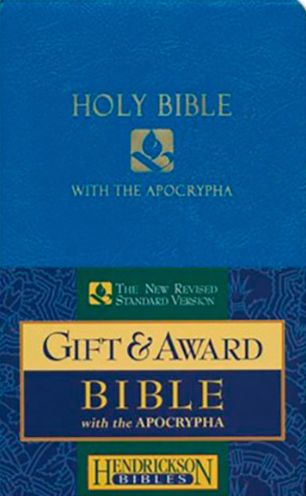 NRSV Gift and Award Bible with the Apocrypha: New Revised Standard Version, Blue Imitation Leather