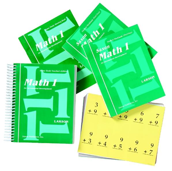 Saxon Math 1 Homeschool: Complete Kit 1st Edition