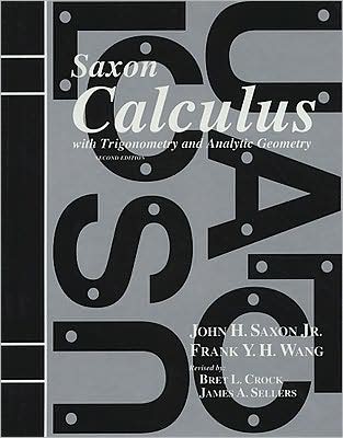 Saxon Calculus: Student Edition 2002