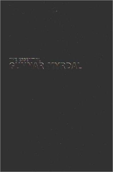 Essential Gunnar Myrdal
