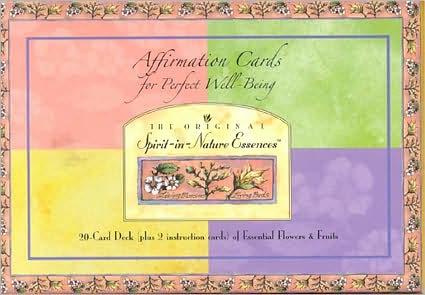 Affirmation Cards For Perfect Well-being