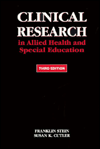 Clinical Research in Allied Health and Special Education