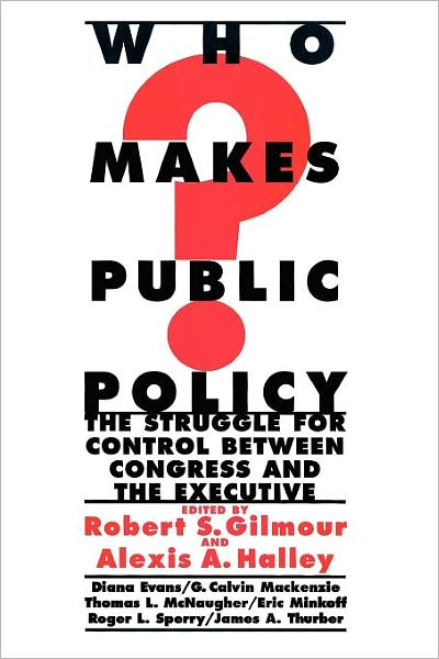 Who Makes Public Policy?