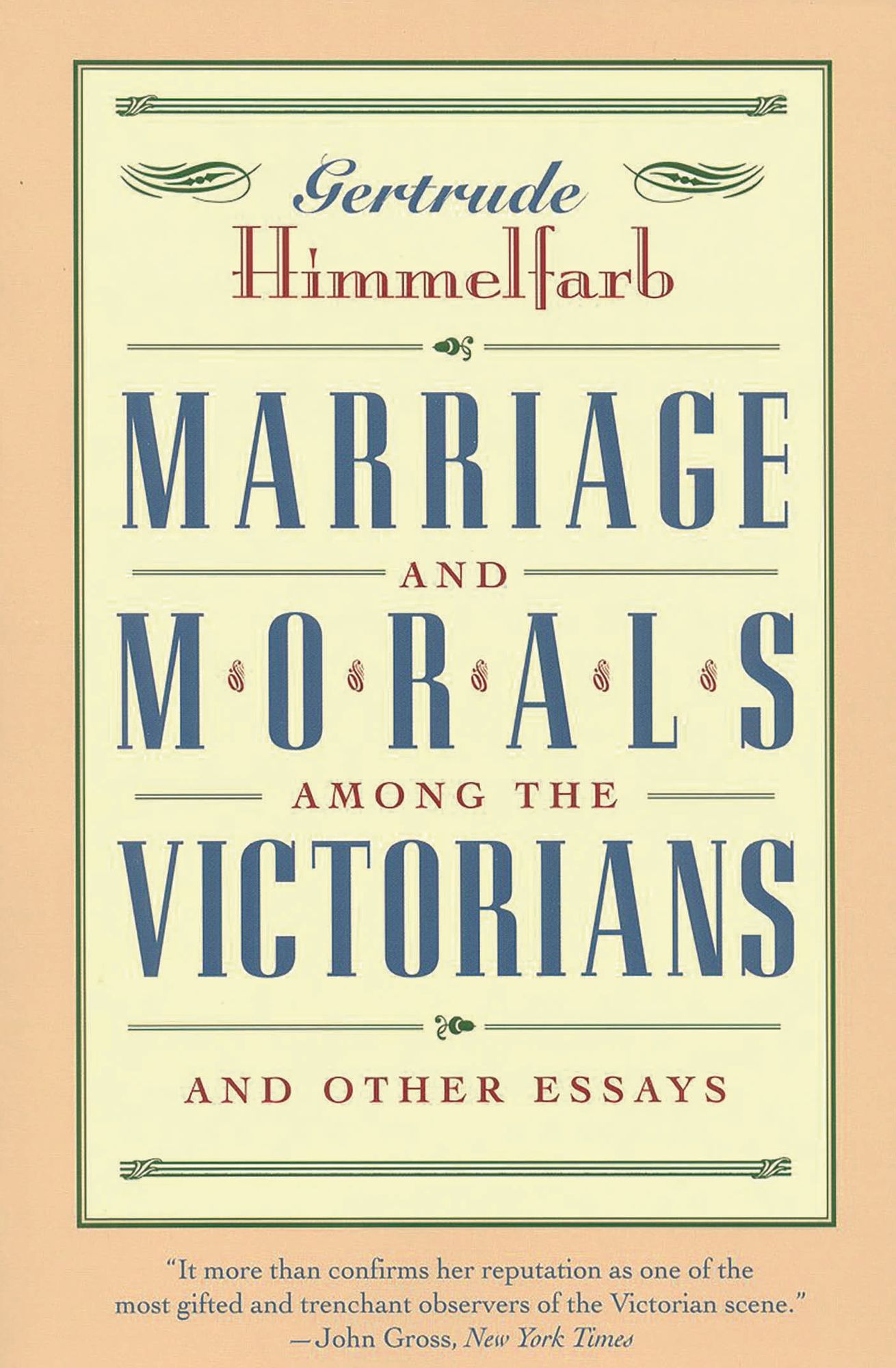 Marriage and Morals among the Victorians