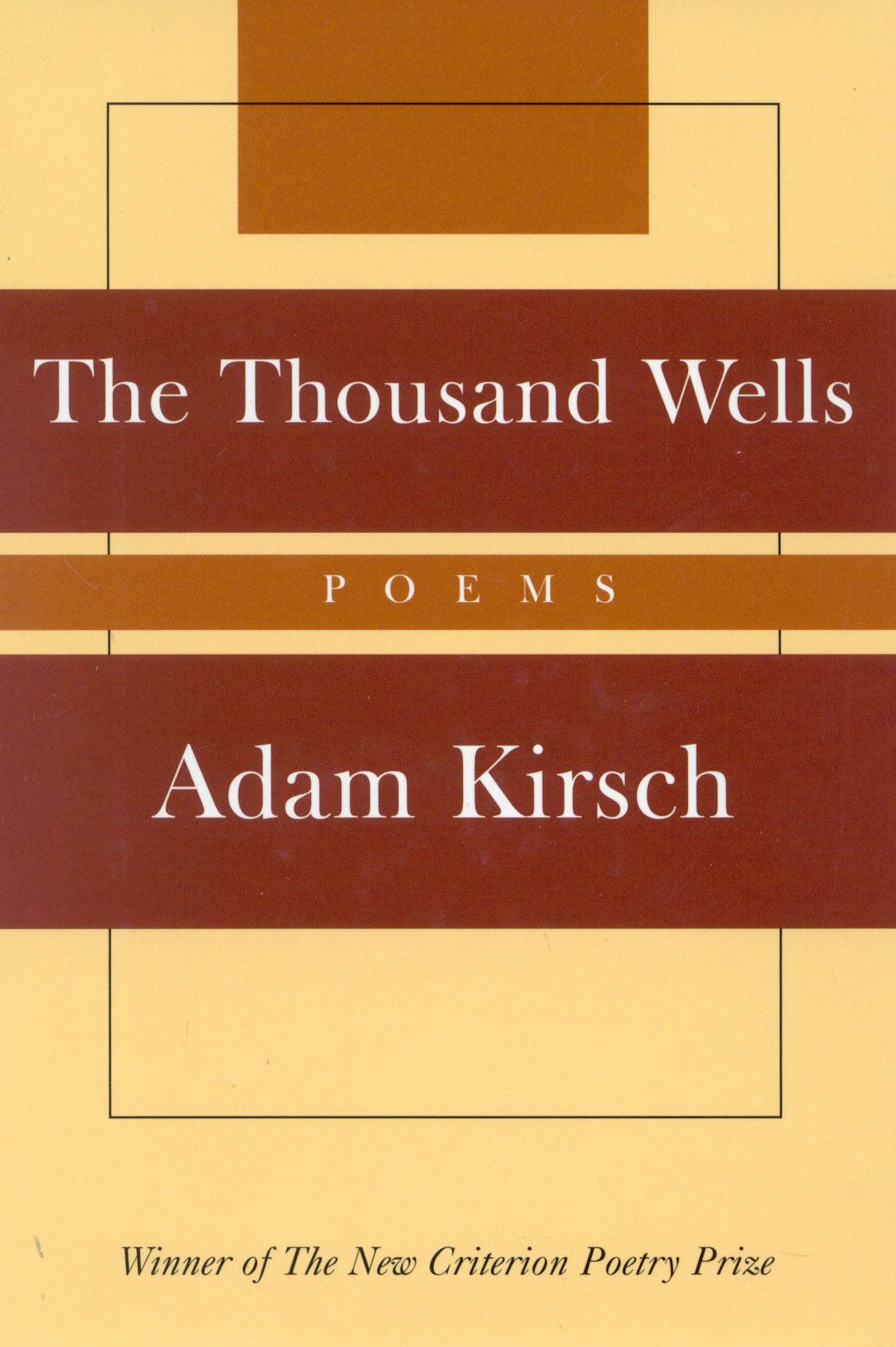 The Thousand Wells: Poems