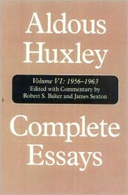 Complete Essays, Volume VI: 1956-1963