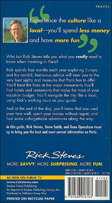 Rick Steves' Paris 2007