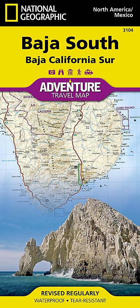South Baja, California Map