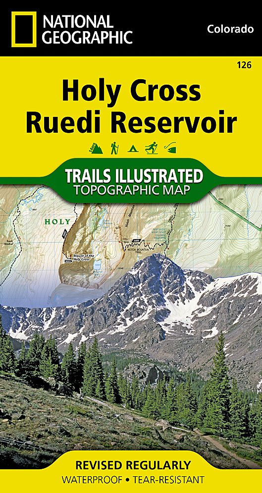 Holy Cross/Ruedi Reservoir, Colorado Map