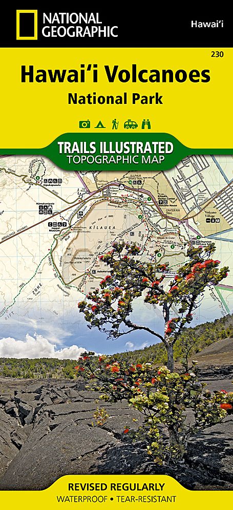Hawaii Volcanoes National Park, Hawaii Map
