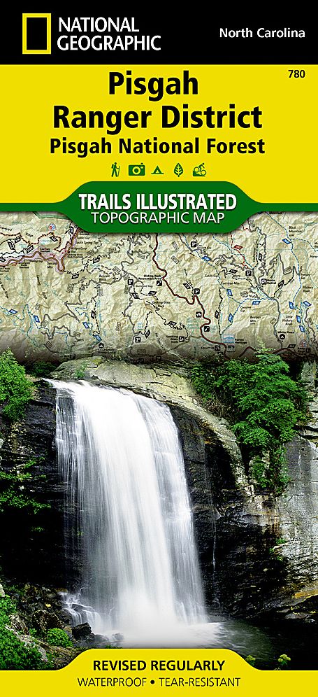 Cherokee/Pisgah Ranger District National Forest, Tennessee/North Carolina Map