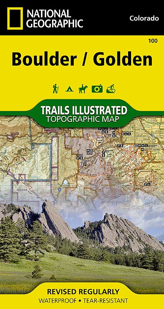 Boulder/Golden, Colorado Map