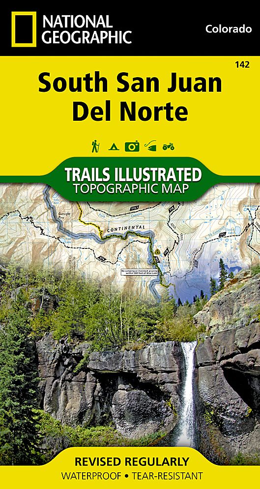 South San Juan Del Norte, Colorado Map