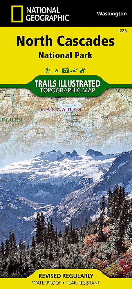 North Cascades National Park, Washington Map