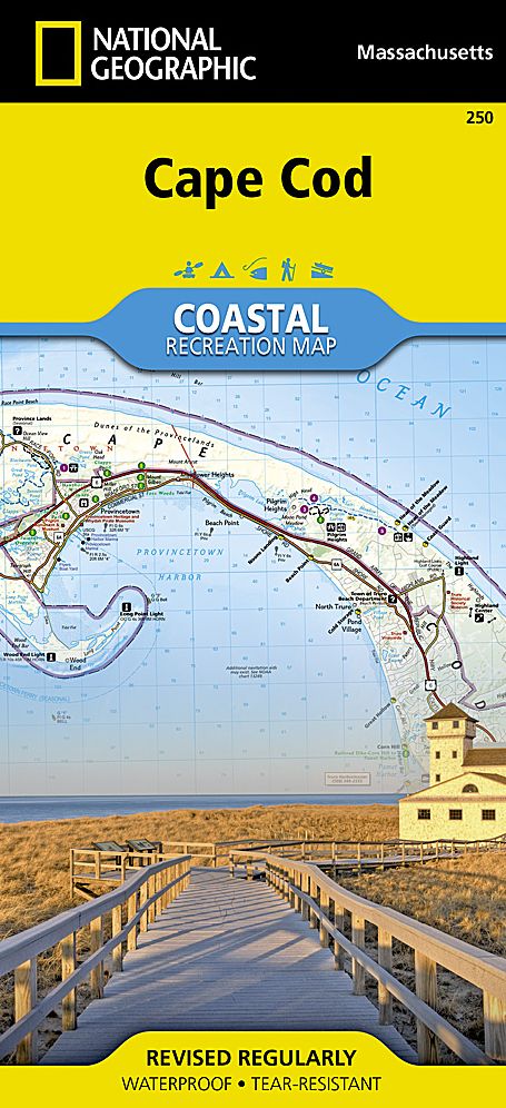 Cape Cod National Seashore, Massachusetts Map