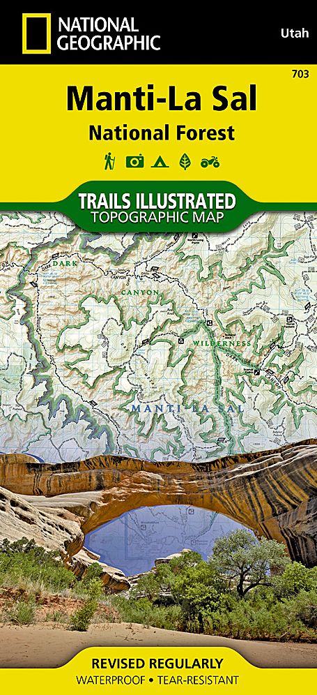 Manti-LaSal National Forest, Utah Map