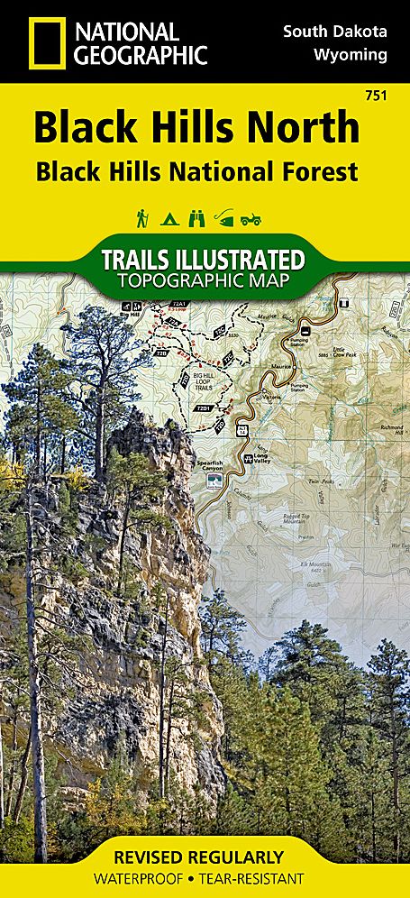 Black Hills North: Trails Illustrated Map
