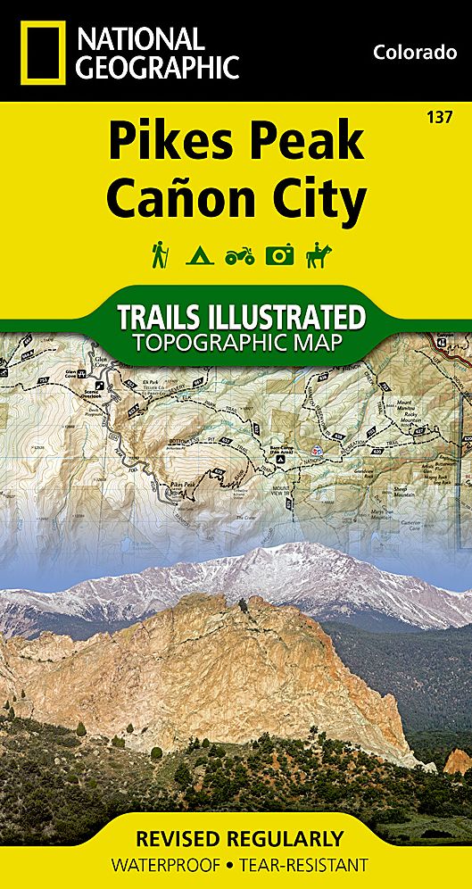 Pikes Peak/Canon City, Colorado Map