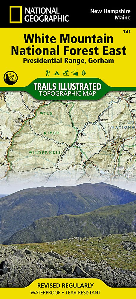 White Mountains National Forest: East Half Outdoor Recreation Map